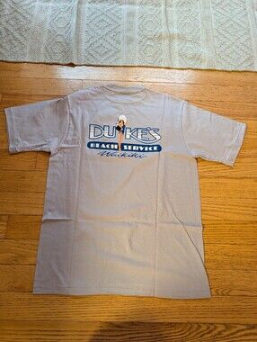 Vintage 80-90s Crazy Shirts Waikiki Hawaii Tshirt Dukes Beach Service Retro Mint